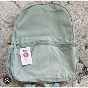 Deal Worthy Green Backpack  16 x 12 x 5.5” New with Tags Unisex